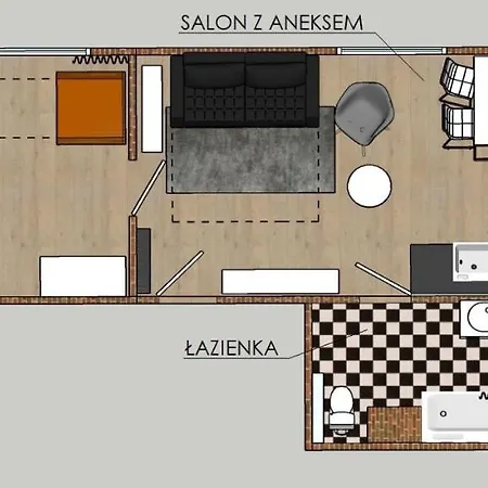 W Sasiedztwie Lasu 1800m Od Morza Apartamento