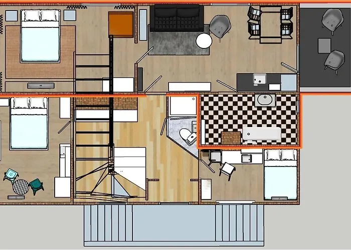 W Sasiedztwie Lasu 1800m Od Morza 公寓